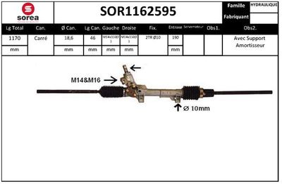 SOR1162595 EAI Рулевой механизм