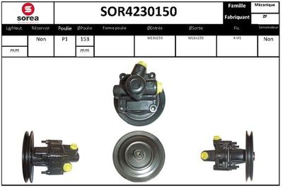 SOR4230150 EAI Гидравлический насос, рулевое управление