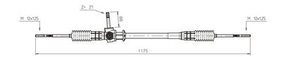 RV4013 GENERAL RICAMBI Рулевой механизм