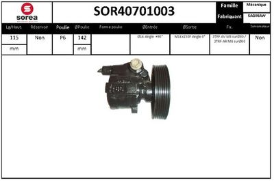 SOR40701003 EAI Гидравлический насос, рулевое управление