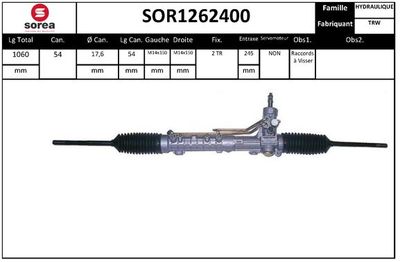 SOR1262400 EAI Рулевой механизм