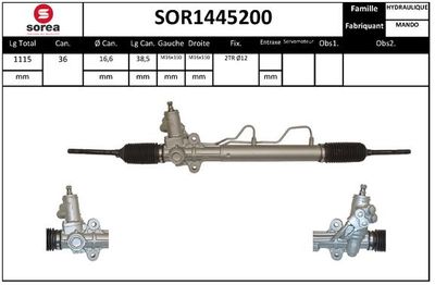 SOR1445200 EAI Рулевой механизм