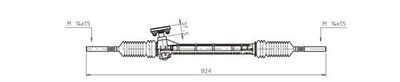 RE4005 GENERAL RICAMBI Рулевой механизм