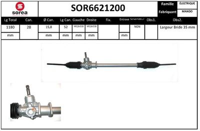 SOR6621200 EAI Рулевой механизм