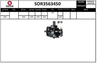 SOR3563450 EAI Рулевой механизм