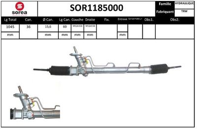 SOR1185000 EAI Рулевой механизм