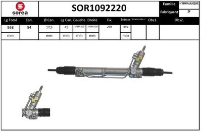 SOR1092220 EAI Рулевой механизм