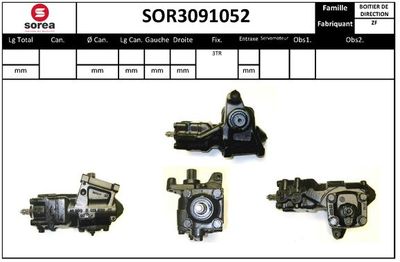 SOR3091052 EAI Рулевой механизм