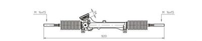 PE4030 GENERAL RICAMBI Рулевой механизм