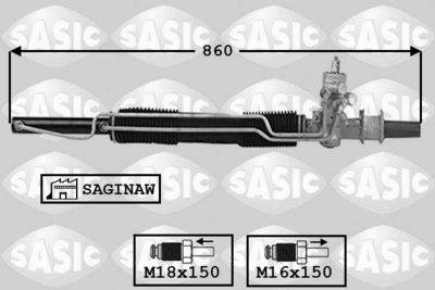 7006074 SASIC Рулевой механизм