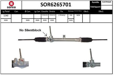 SOR6265701 EAI Рулевой механизм