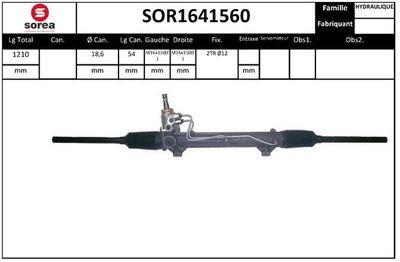 SOR1641560 EAI Рулевой механизм