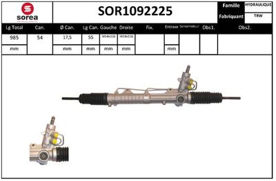 SOR1092225 EAI Рулевой механизм