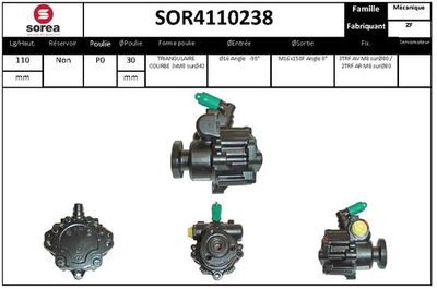 SOR4110238 EAI Гидравлический насос, рулевое управление