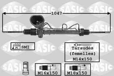 7006118 SASIC Рулевой механизм