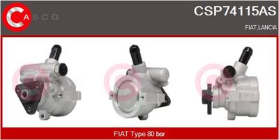 CSP74115AS CASCO Гидравлический насос, рулевое управление