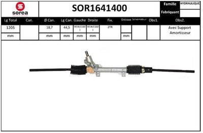 SOR1641400 EAI Рулевой механизм