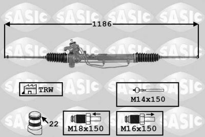 7006142 SASIC Рулевой механизм