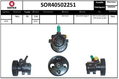 SOR40502251 EAI Гидравлический насос, рулевое управление