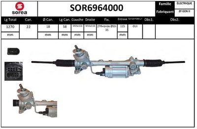 SOR6964000 EAI Рулевой механизм