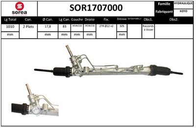 SOR1707000 EAI Рулевой механизм