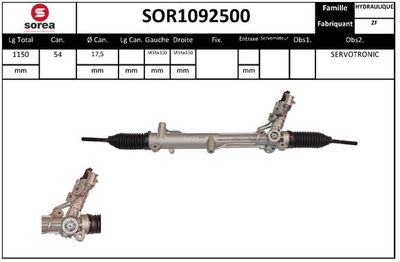 SOR1092500 EAI Рулевой механизм