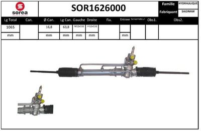 SOR1626000 EAI Рулевой механизм