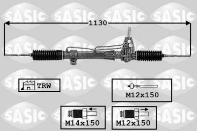 7006057 SASIC Рулевой механизм