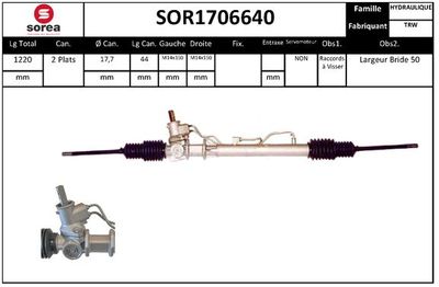 SOR1706640 EAI Рулевой механизм