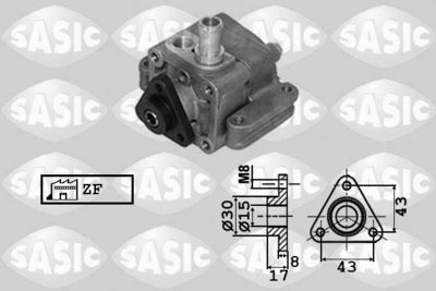 7076065 SASIC Гидравлический насос, рулевое управление