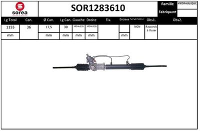 SOR1283610 EAI Рулевой механизм