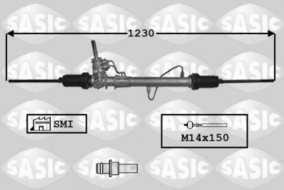 7174023 SASIC Рулевой механизм