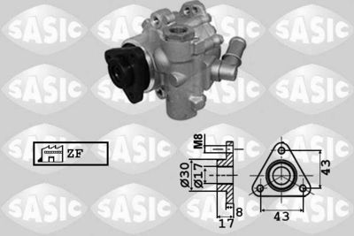 7076067 SASIC Гидравлический насос, рулевое управление