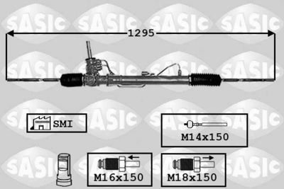 7174025 SASIC Рулевой механизм