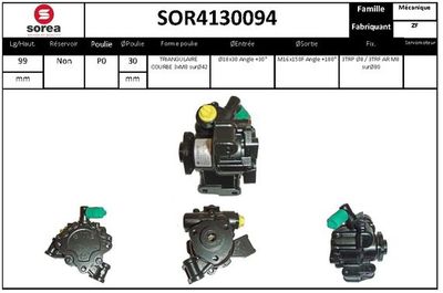 SOR4130094 EAI Гидравлический насос, рулевое управление