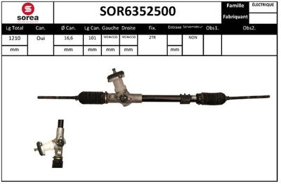 SOR6352500 EAI Рулевой механизм