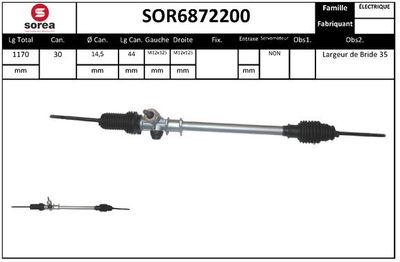 SOR6872200 EAI Рулевой механизм