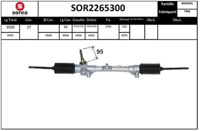 SOR2265300 EAI Рулевой механизм