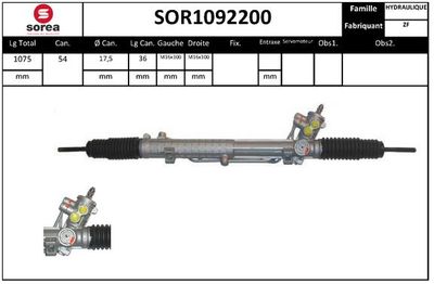 SOR1092200 EAI Рулевой механизм