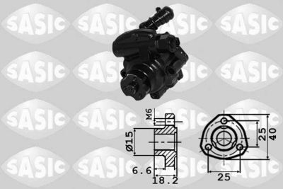 7076084 SASIC Гидравлический насос, рулевое управление