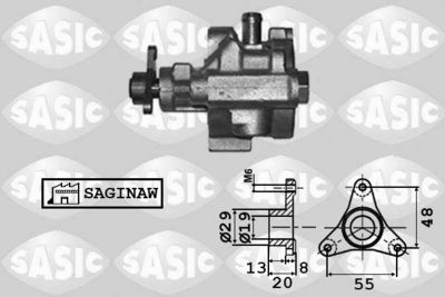 7074006 SASIC Гидравлический насос, рулевое управление