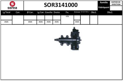 SOR3141000 EAI Рулевой механизм