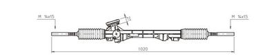 RE4021 GENERAL RICAMBI Рулевой механизм