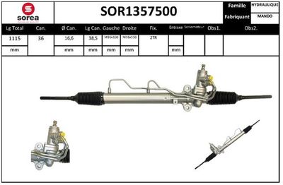 SOR1357500 EAI Рулевой механизм