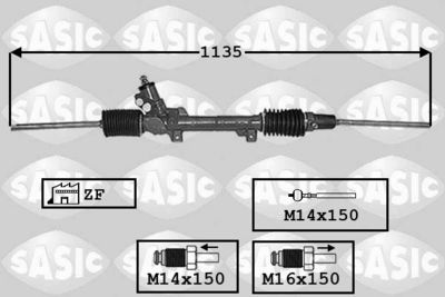 7006097 SASIC Рулевой механизм