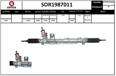 SOR1987011 EAI Рулевой механизм