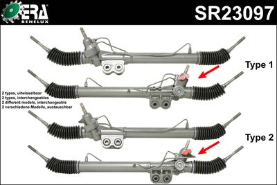 SR23097 ERA Benelux Рулевой механизм