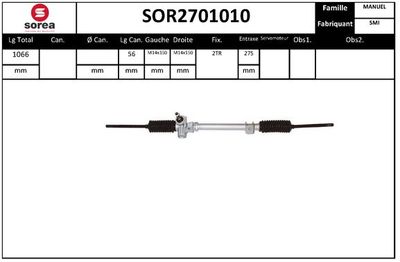 SOR2701010 EAI Рулевой механизм