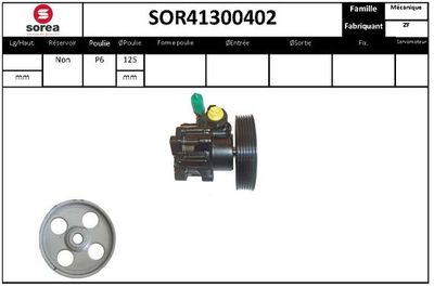 SOR41300402 EAI Гидравлический насос, рулевое управление