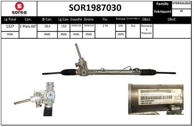 SOR1987030 EAI Рулевой механизм